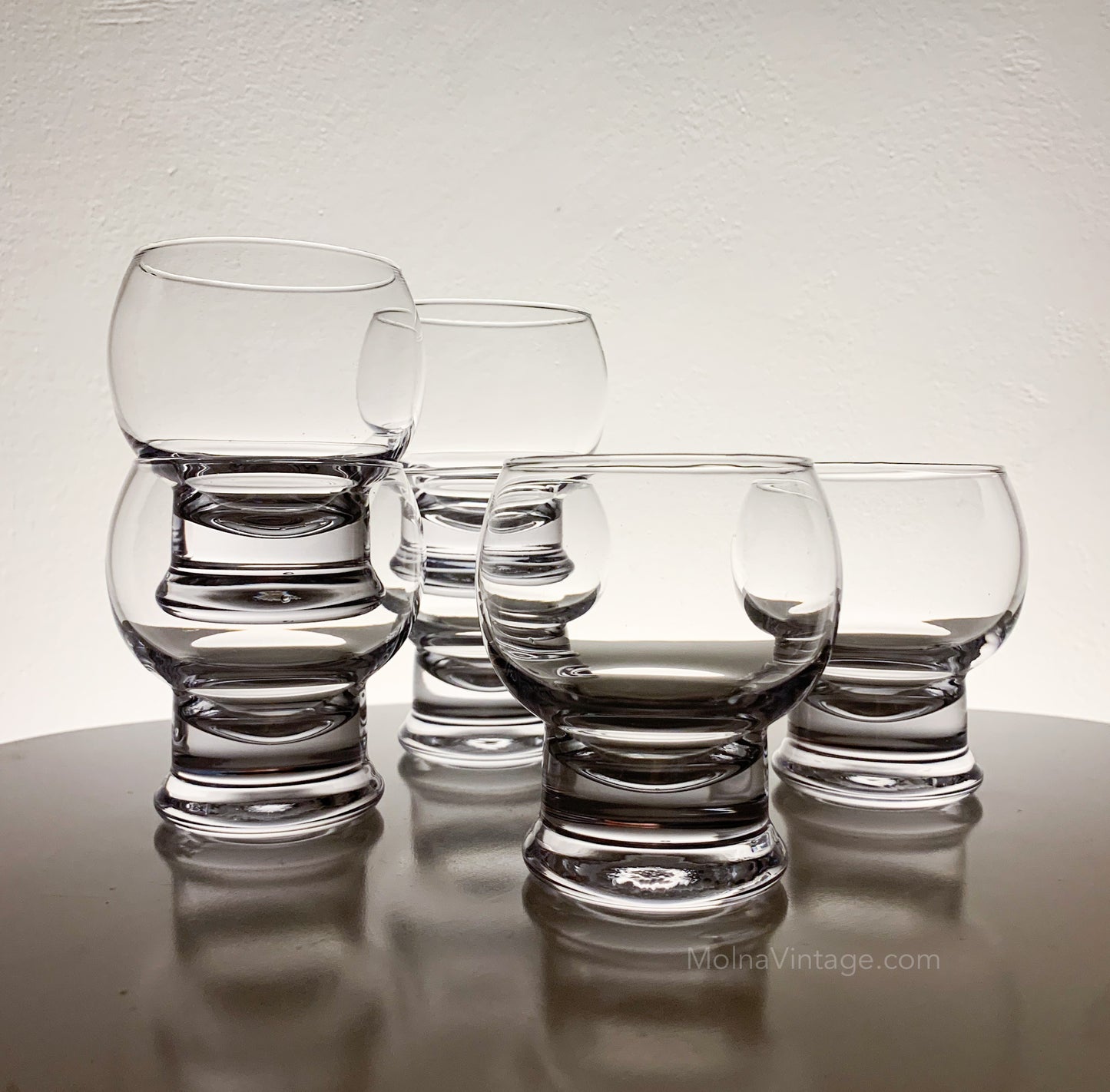 Riihimäki “Old King Cole” | Set of 6 glasses by Erkki Siiroinen