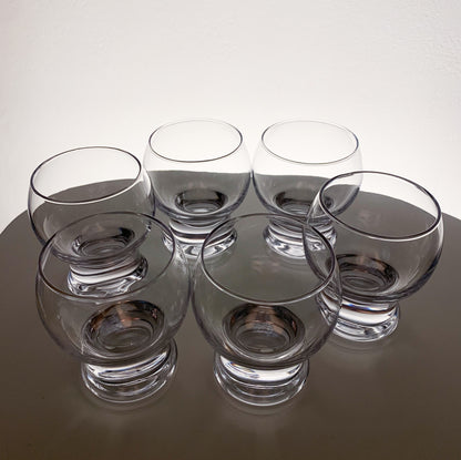Riihimäki “Old King Cole” | Set of 6 glasses by Erkki Siiroinen