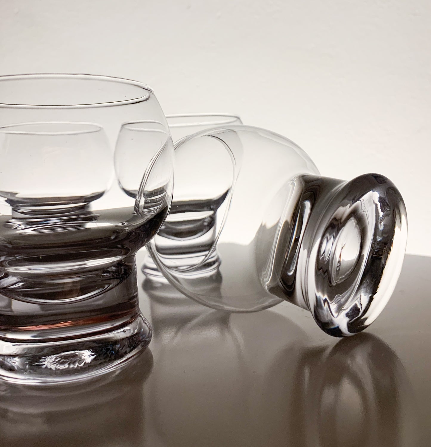 Riihimäki “Old King Cole” | Set of 6 glasses by Erkki Siiroinen