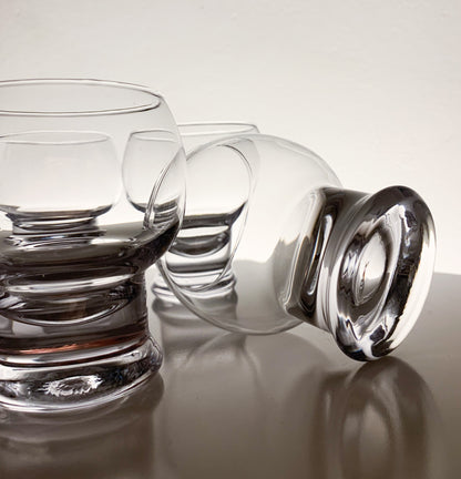 Riihimäki “Old King Cole” | Set of 6 glasses by Erkki Siiroinen