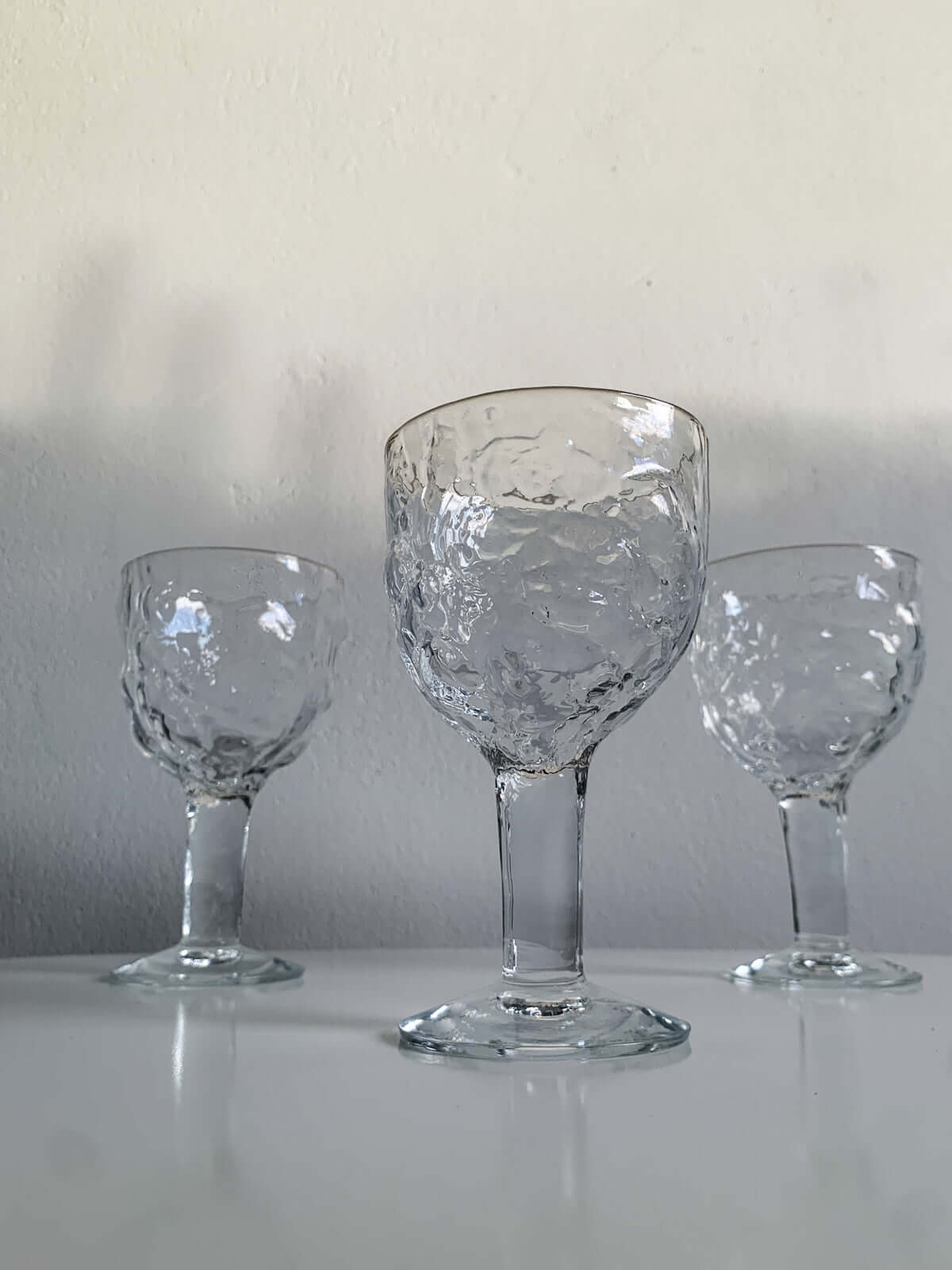 Henrik Koivula, Set of 3 Fantasia wine glasses