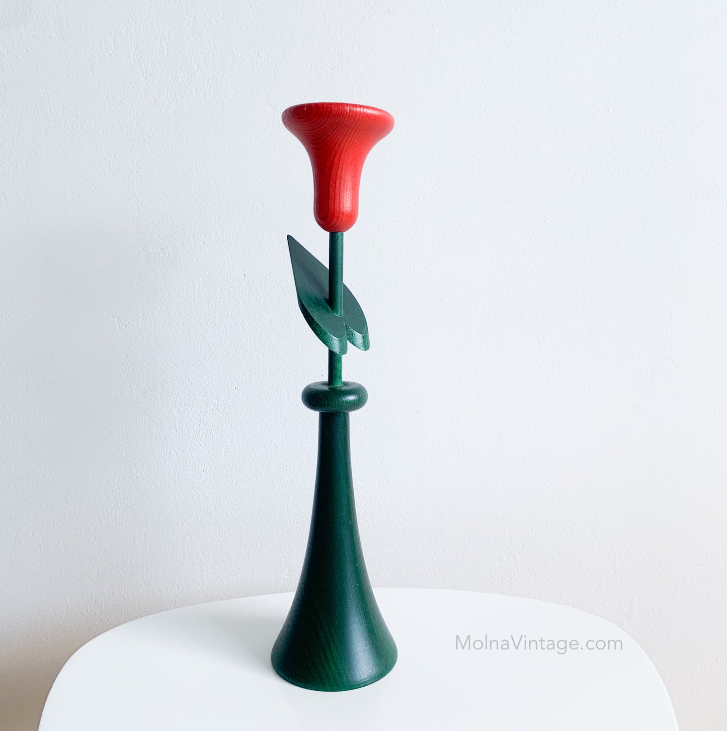 Aarikka Queen of the Night | Tulip candle holder