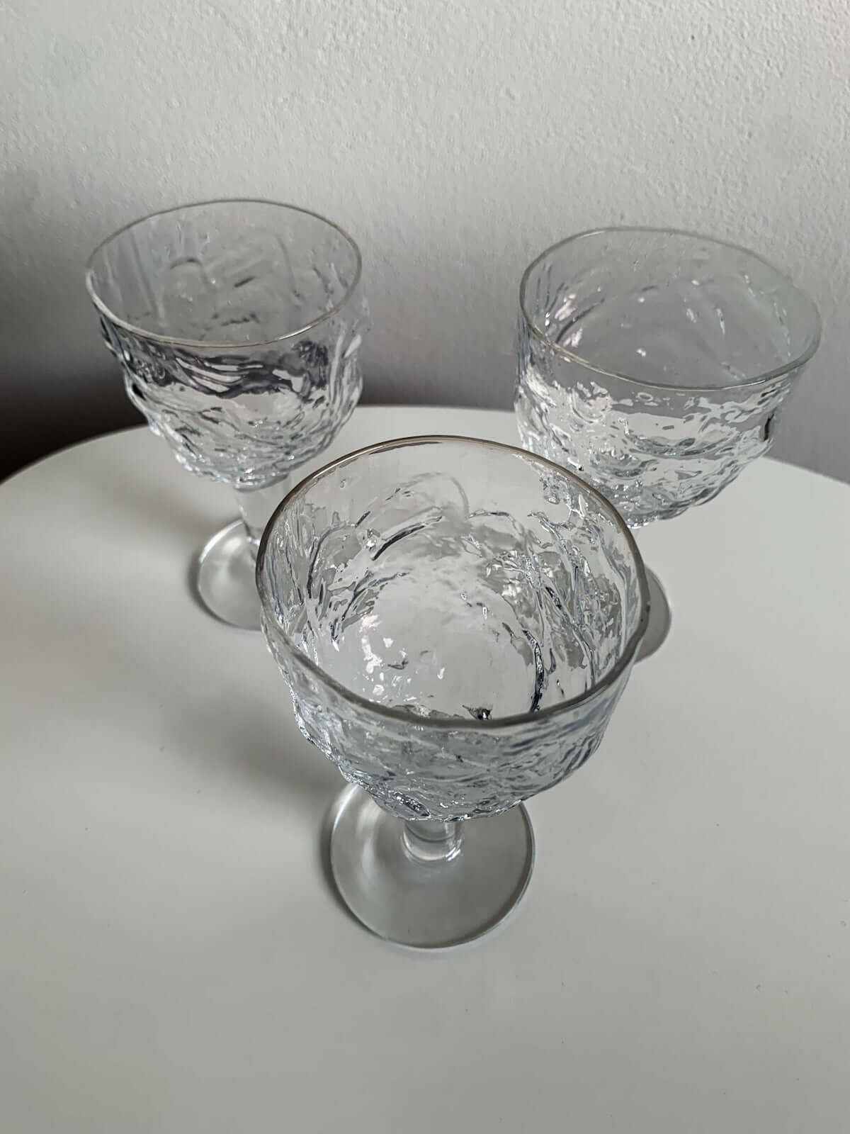 Henrik Koivula, Set of 3 Fantasia wine glasses