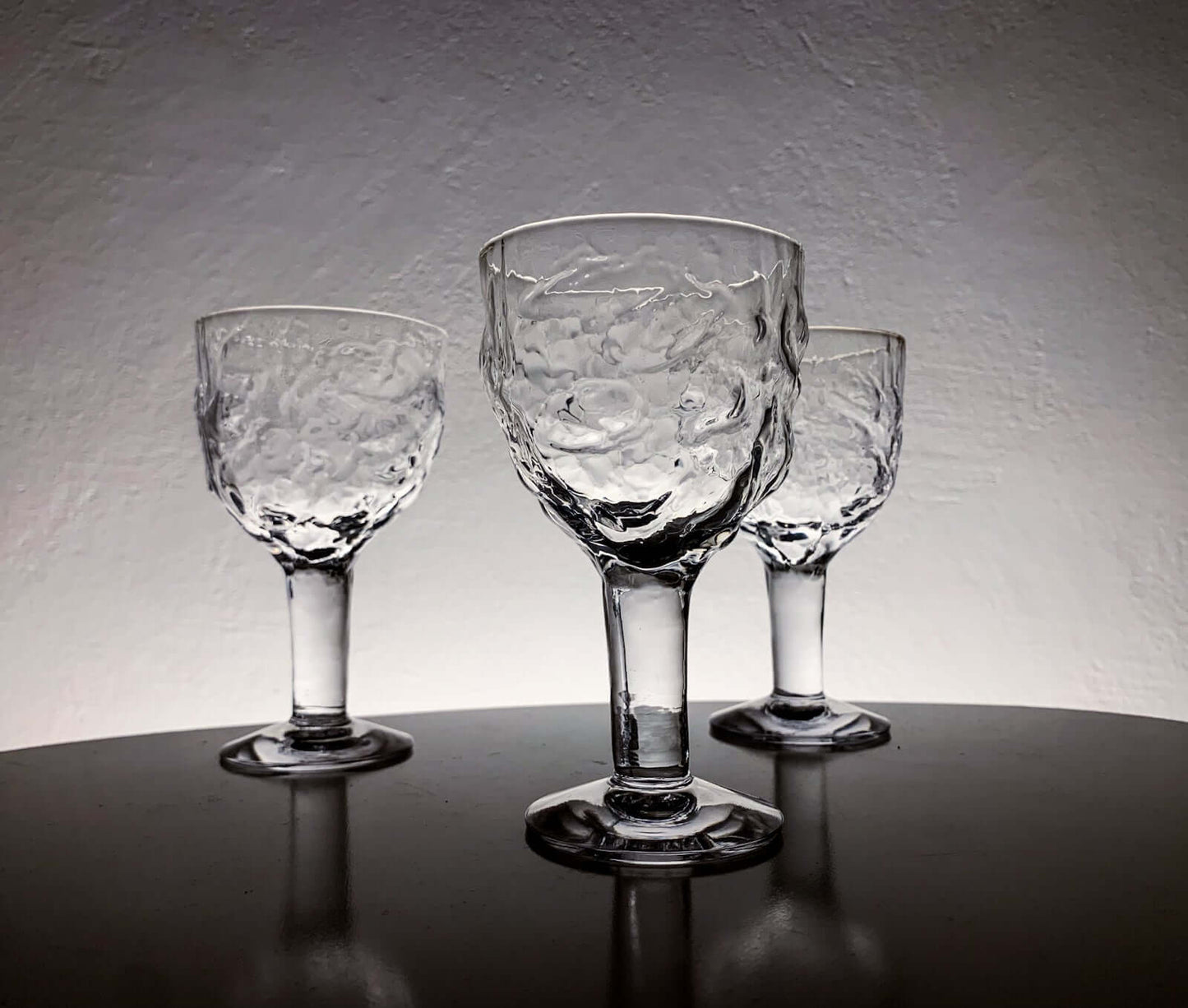 Henrik Koivula, Set of 3 Fantasia wine glasses