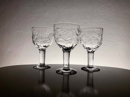 Henrik Koivula, Set of 3 Fantasia wine glasses