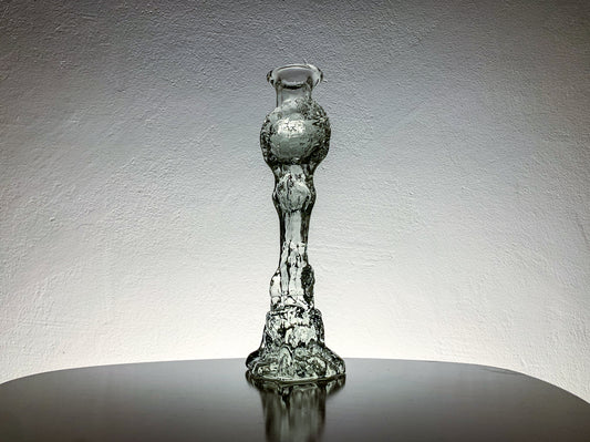 Vintage figurine - candle holder Kasvimaalla, 26 cm, Humppila Finland