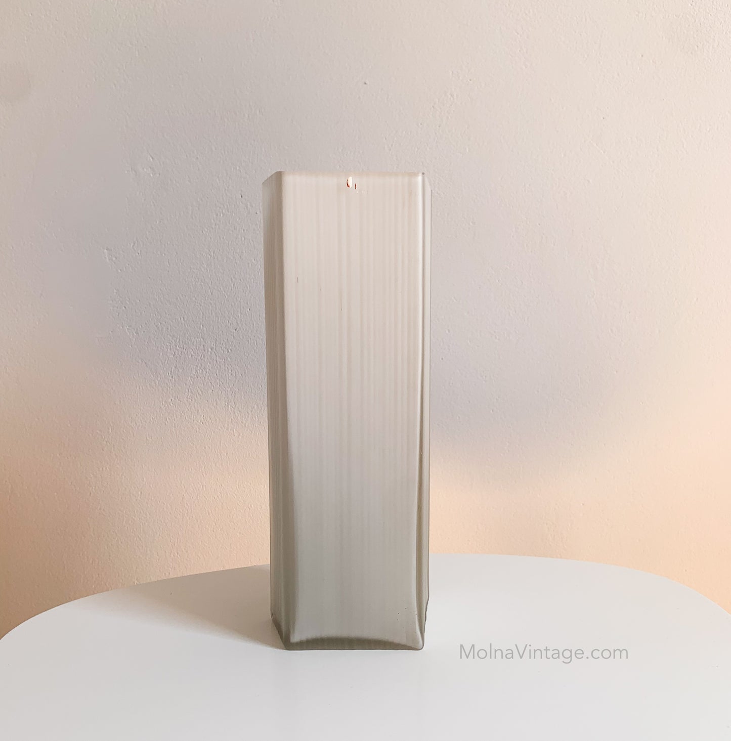 Tapio Wirkkala für Iittala | Vase aus mattem Glas, Modell 2871