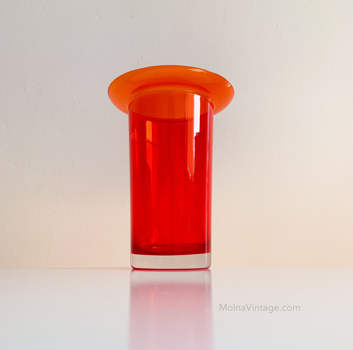 Riihimäki Tamara Aladin | Pop Art Rote Vase 1579