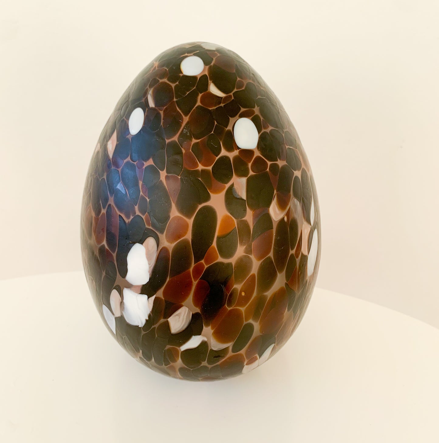 Monica Backström Boda Art Glass Egg | Large, 19 cm