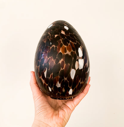 Monica Backström Boda Art Glass Egg | Large, 19 cm