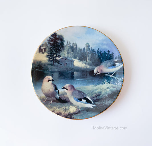 Arabia Jays with potato plate | von Wright