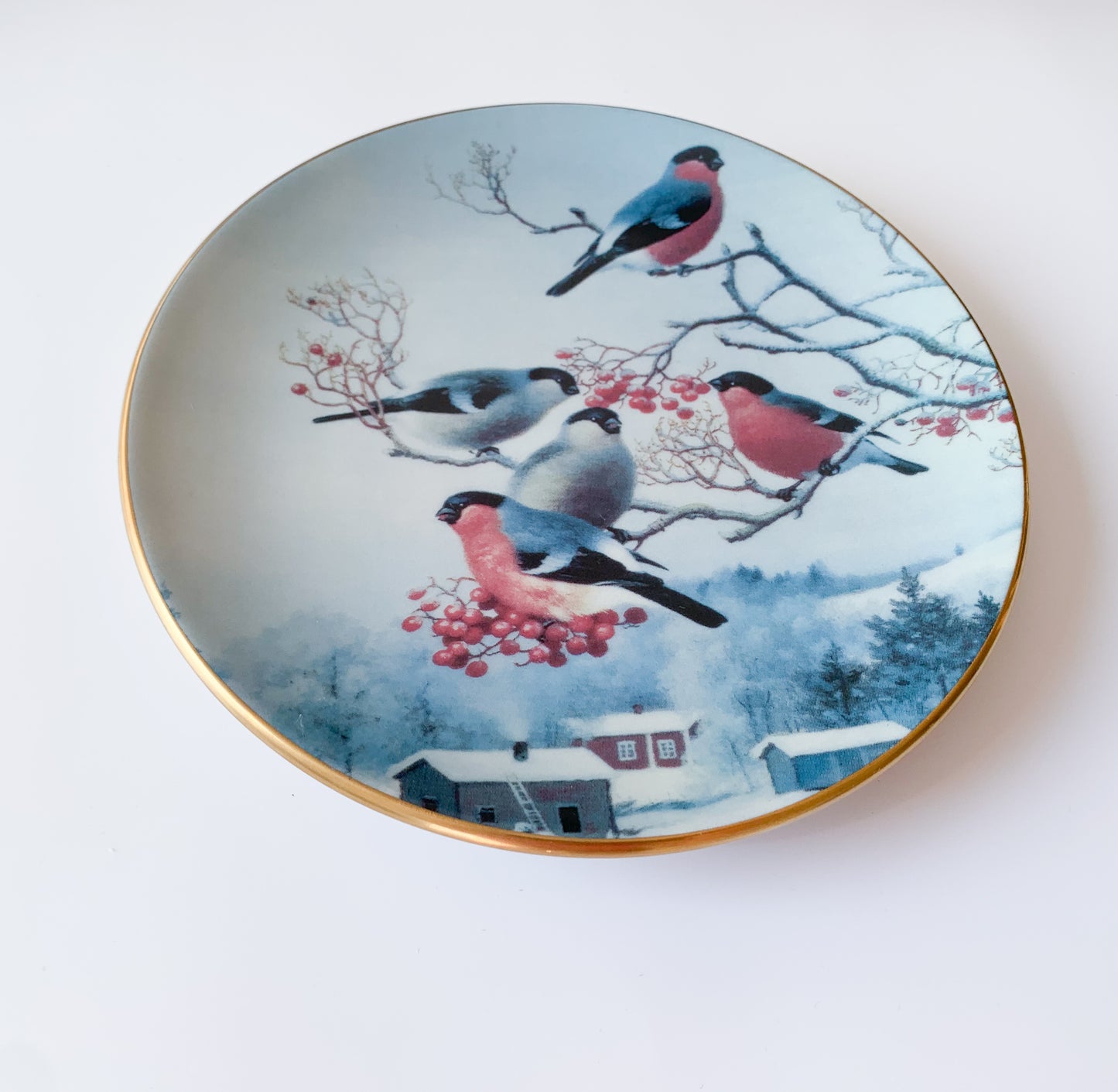 Arabia Redbuds on rowan tree plate | von Wright