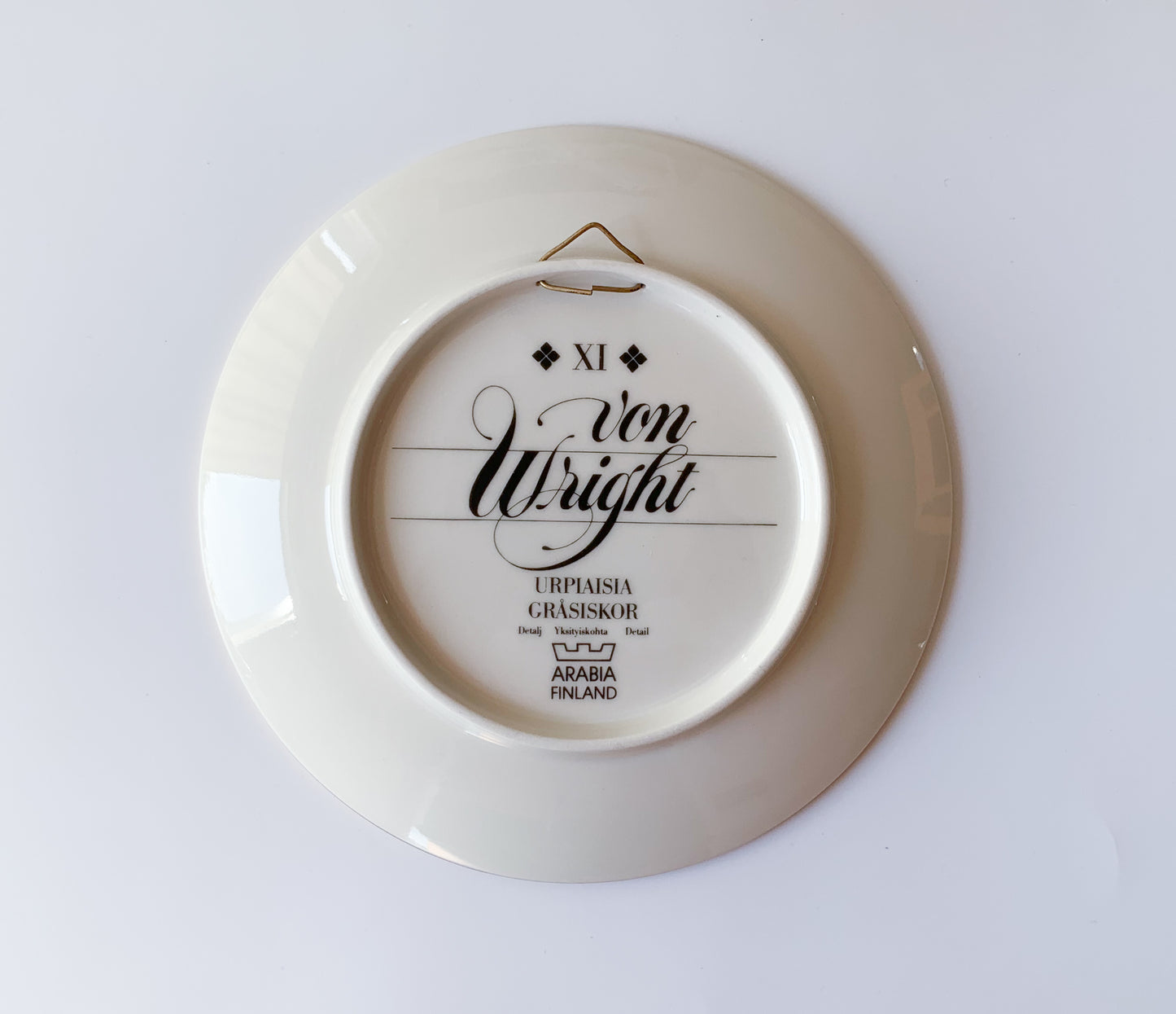 Arabia Redpolls plate | von Wright