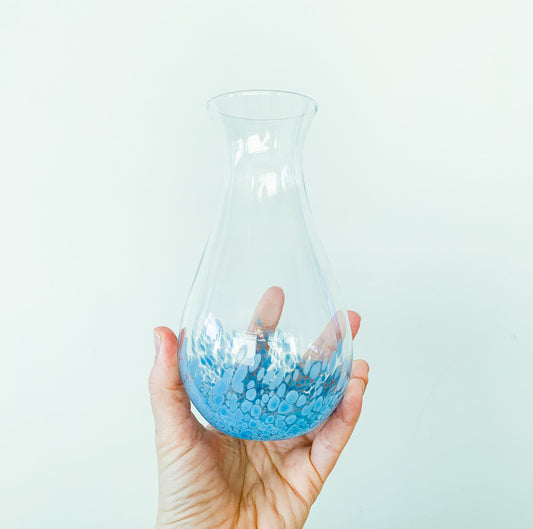 Skagerak Crystal Vase, Lindshammar Sweden