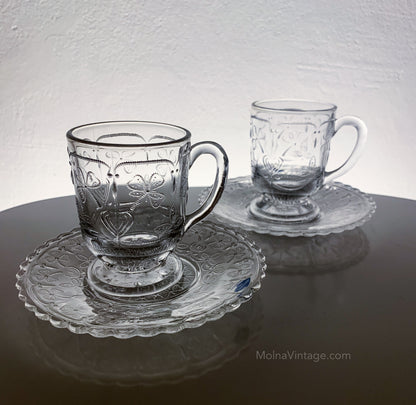 Nuutajärvi 2 Apila cup and saucer | Kerttu Nurminen