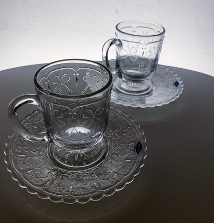 Nuutajärvi 2 Apila cup and saucer | Kerttu Nurminen