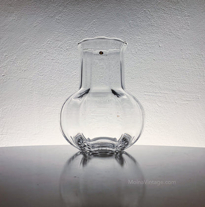 Iittala clear glass vase, Finland
