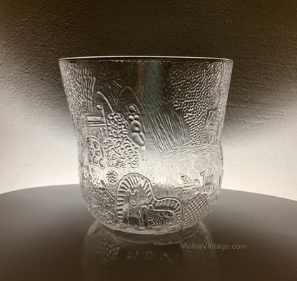 Fauna glass bowl | Oiva Toikka Nuutajärvi