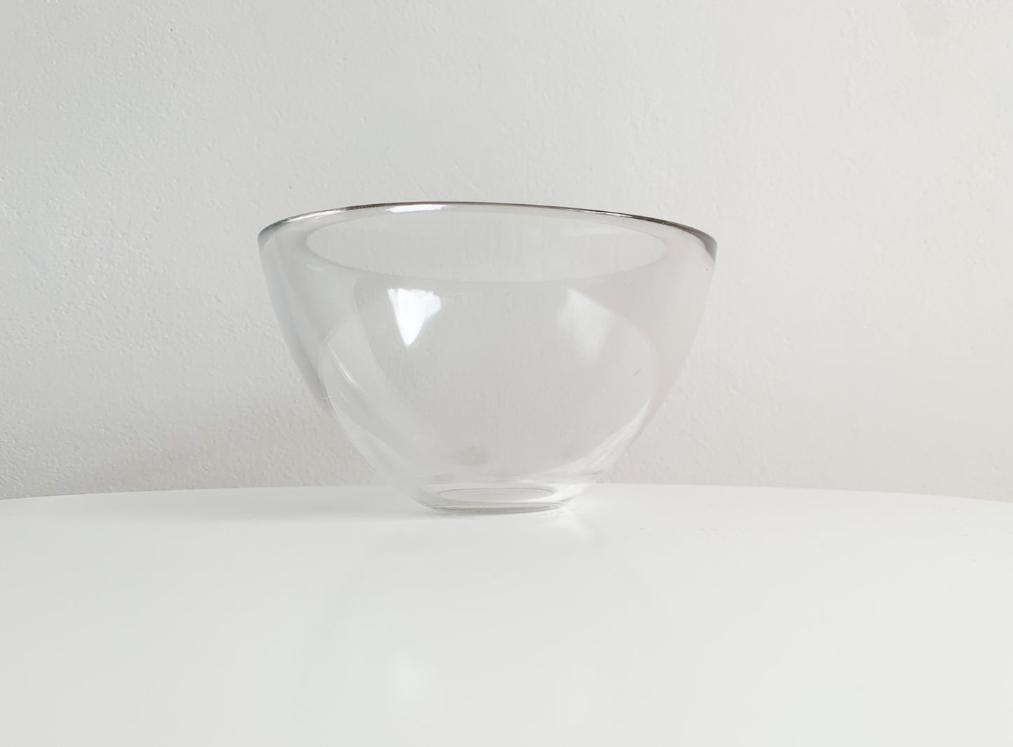 Sven Palmqvist Orrefors, Fuga bowl 1950s 16 cm
