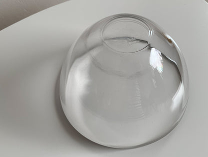 Sven Palmqvist Orrefors, Fuga bowl 1950s 16 cm