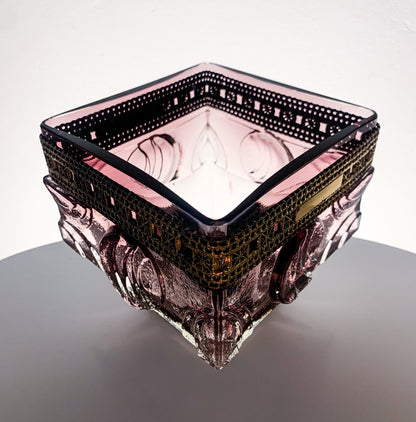 Brutalist glass bowl Lunar Eclipse | Pentti Sarpaneva