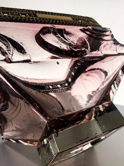 Brutalist glass bowl Lunar Eclipse | Pentti Sarpaneva
