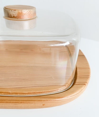 Bistro cheese keeper by Lindholm, Finland
