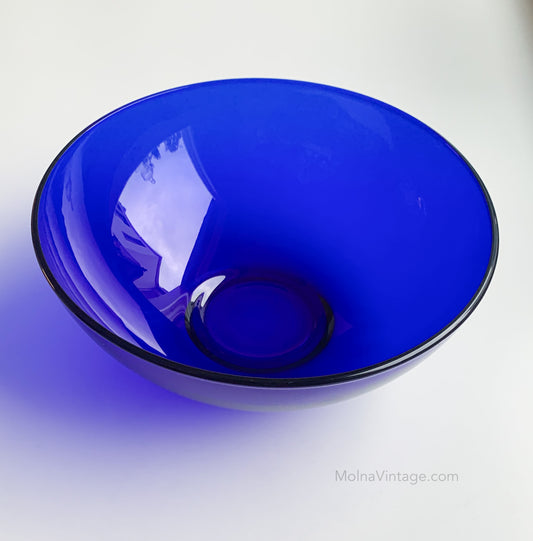 Glass bowl by Gunnar Ander | Lindshammar Sweden