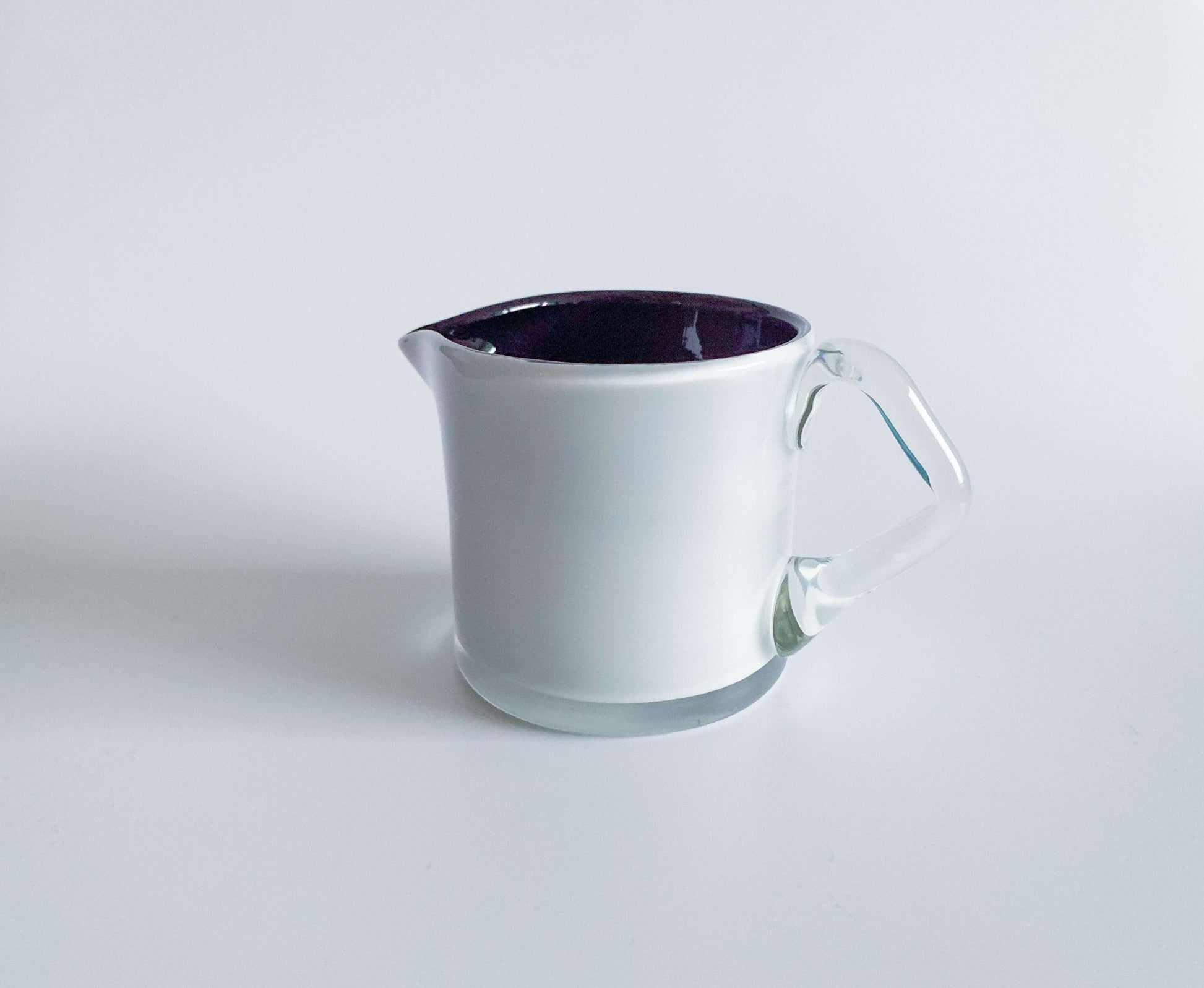 Sugar bowl & creamer, Black & White series, designer Nanny Still, Riihimäki, 60s