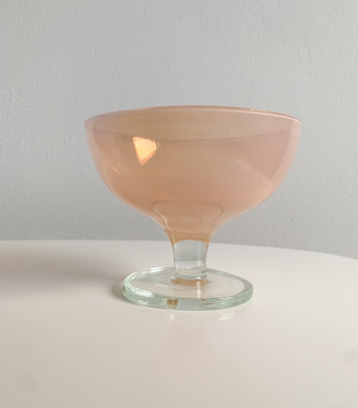 3 Glass dessert bowls by Pekka Paunila, Finland 2005