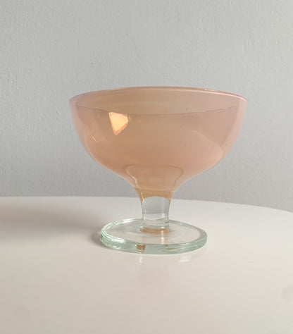 3 Glass dessert bowls by Pekka Paunila, Finland 2005