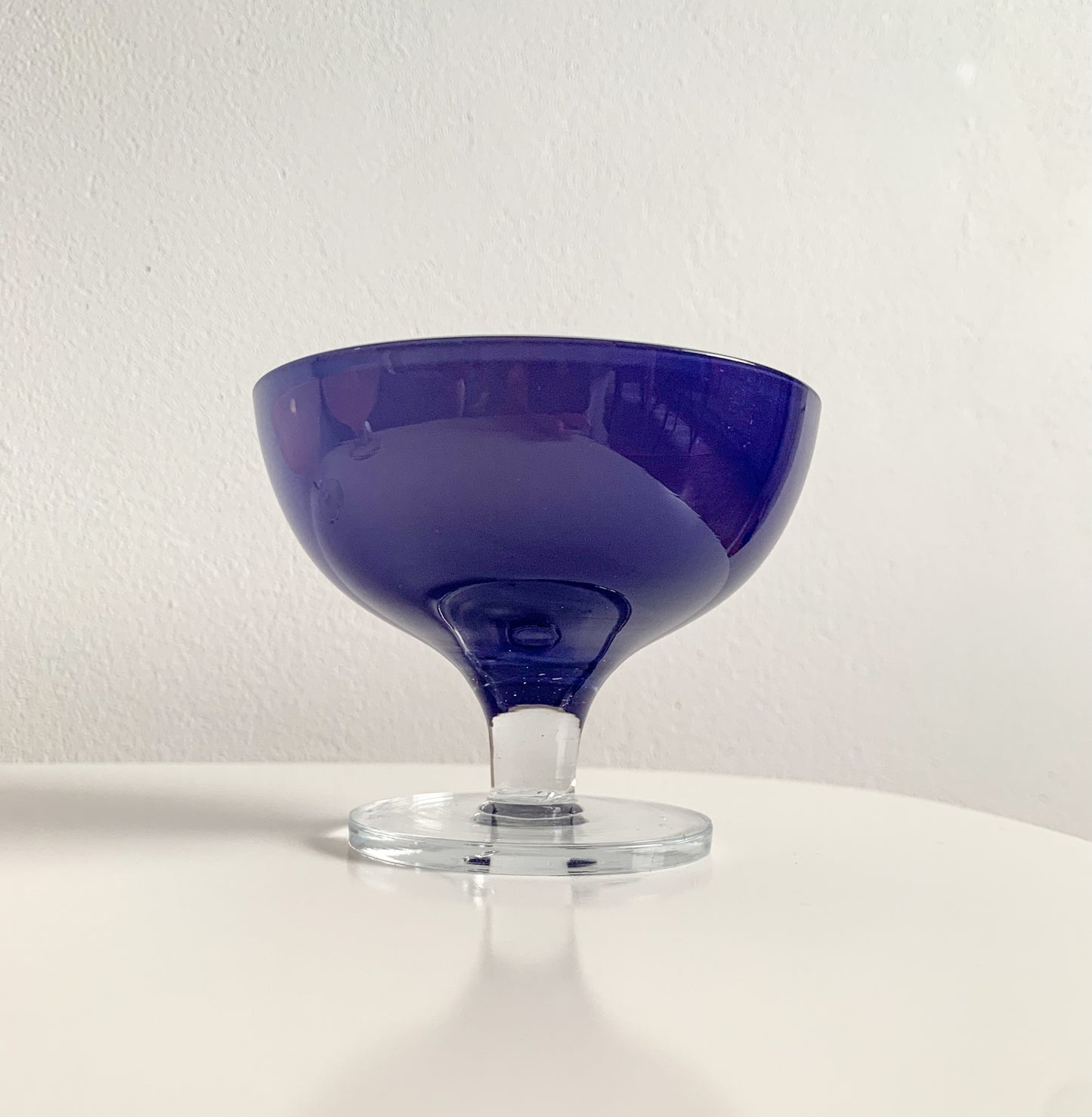 3 Glass dessert bowls by Pekka Paunila, Finland 2005