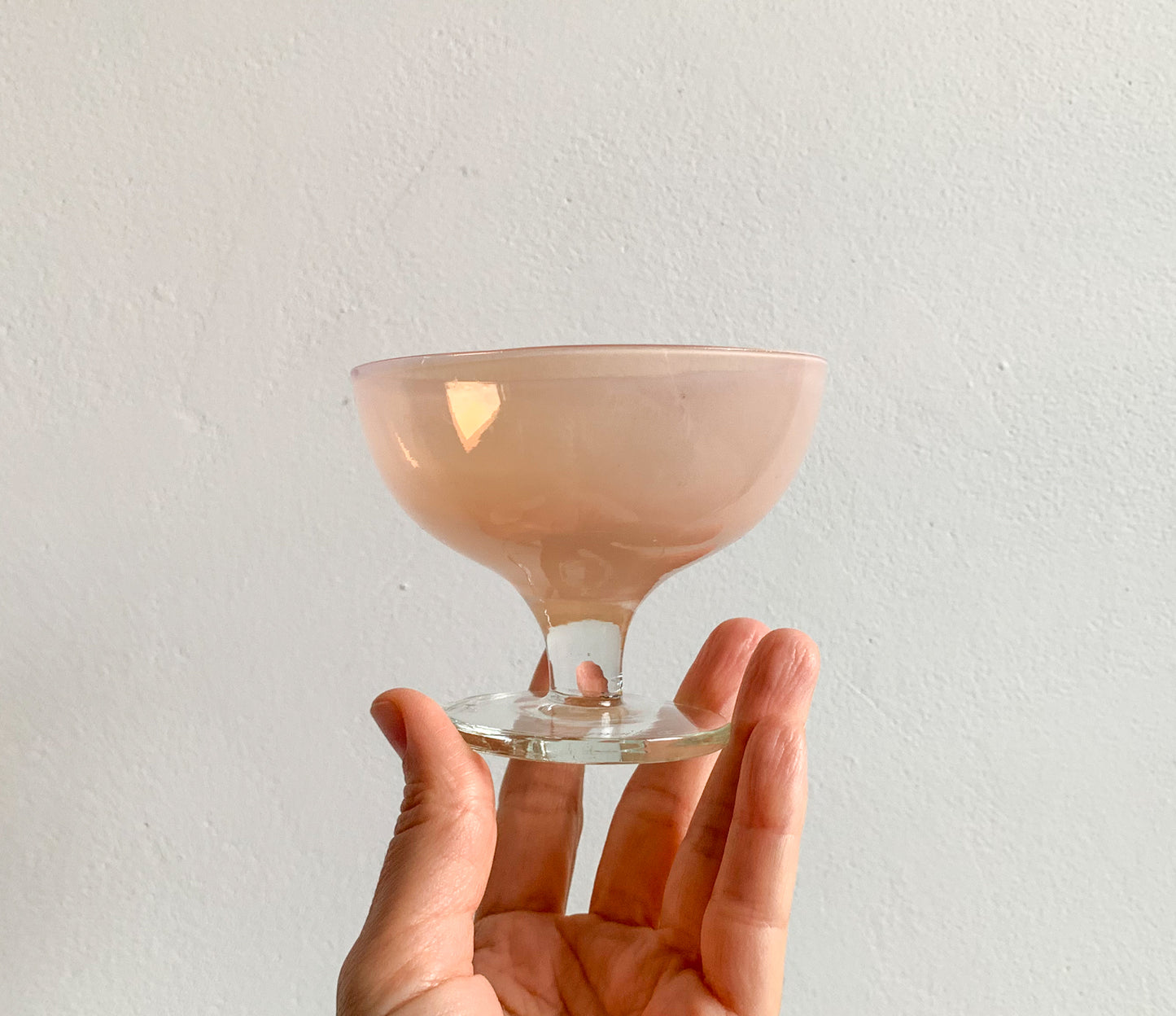 3 Glass dessert bowls by Pekka Paunila, Finland 2005