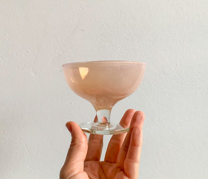 3 Glass dessert bowls by Pekka Paunila, Finland 2005