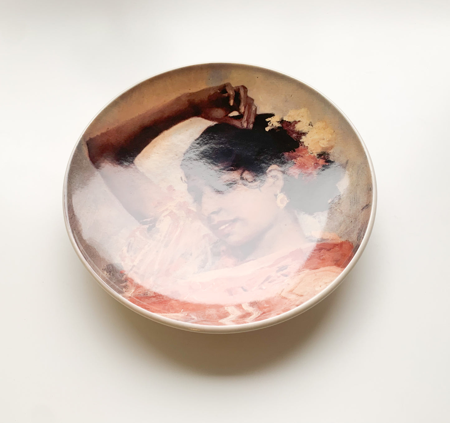 Albert Edelfelt Decorative plate by Kermansavi