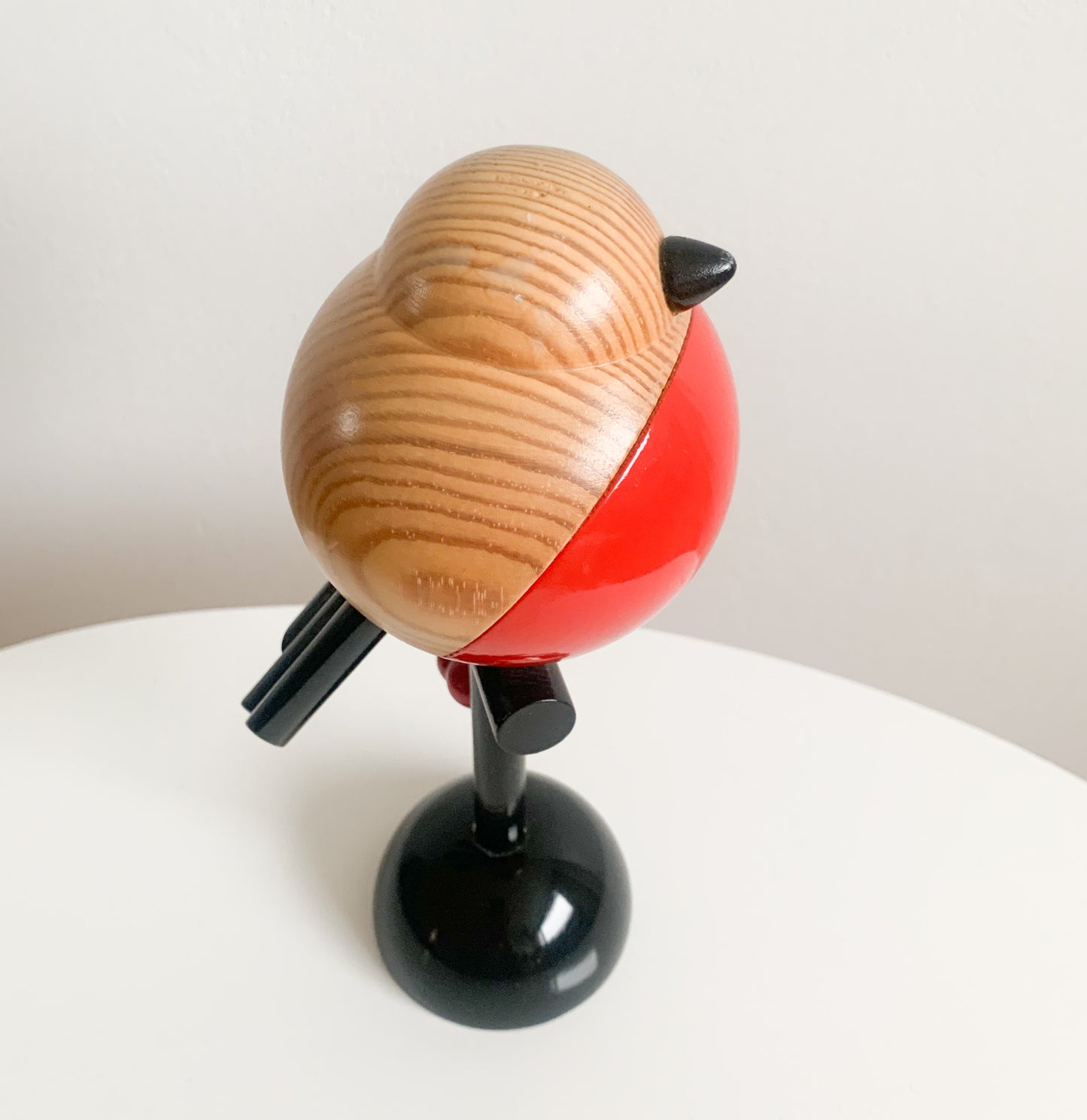 Satulintu wooden sculpture by Kaija Aarikka