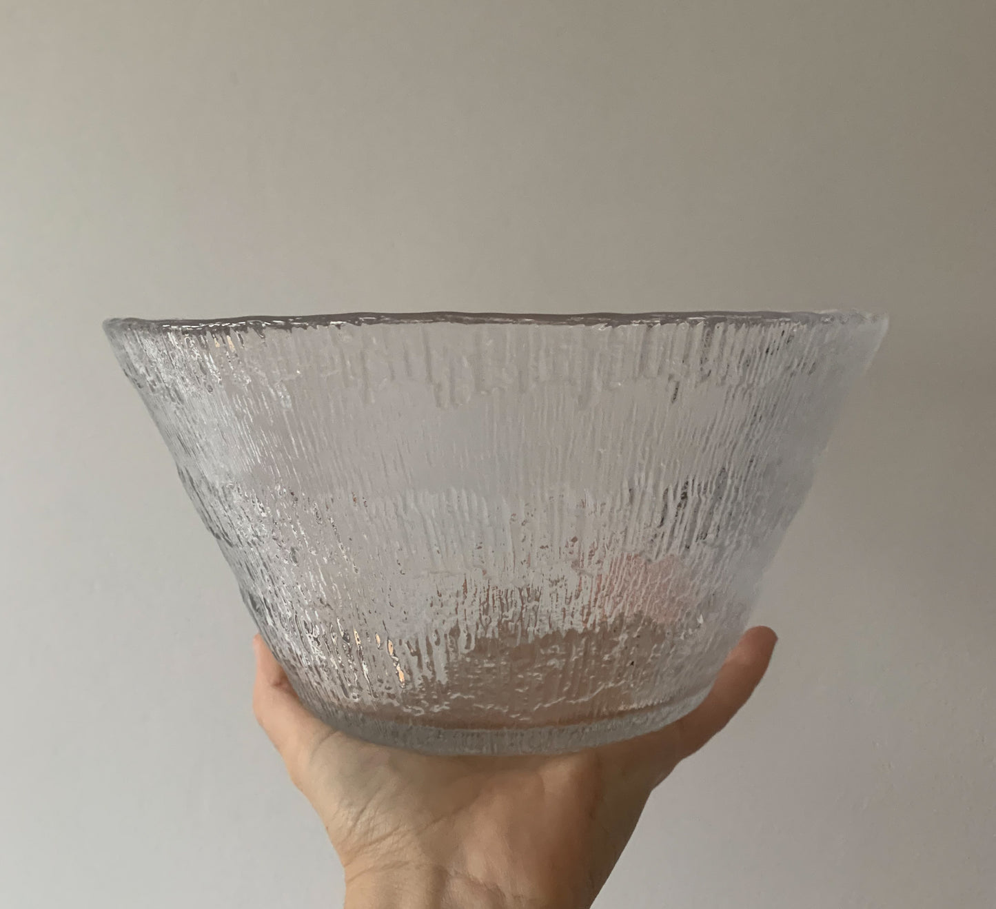 Solaris large bowl by Tapio Wirkkala, Iittala