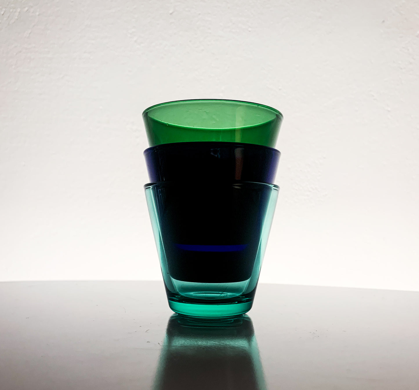 3 Iittala Kartio glasses by Kaj Franck