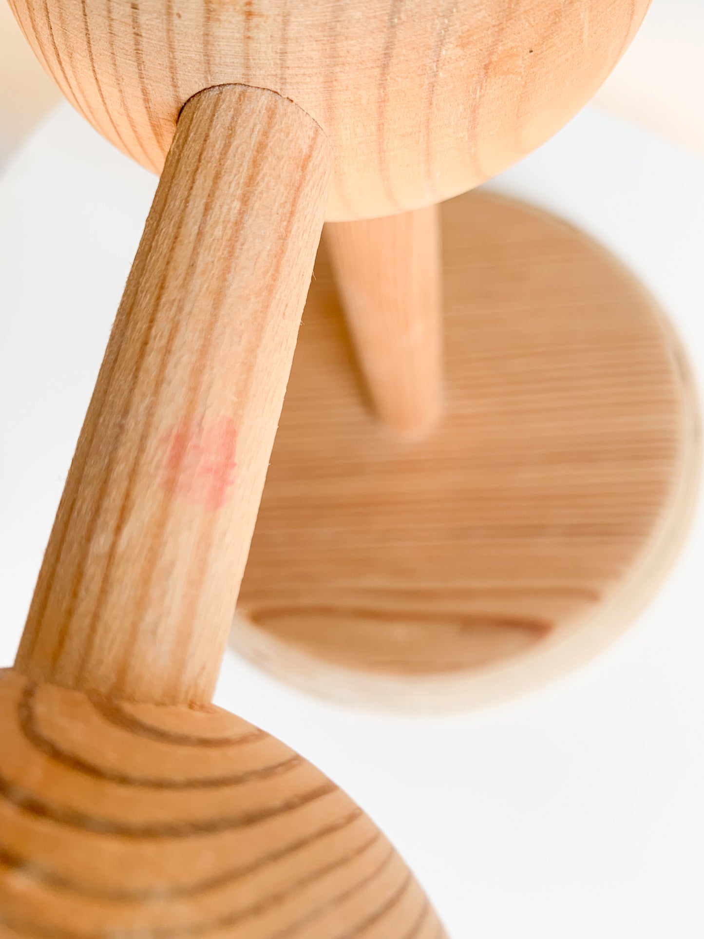 Tree of Life large wooden сandle holder by Kaija Aarikka
