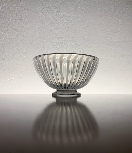 Orrefors Edvin Öhrström | Ariel Art glass object & bowl