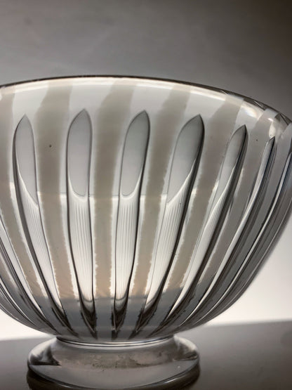 Orrefors Edvin Öhrström | Ariel Art glass object & bowl