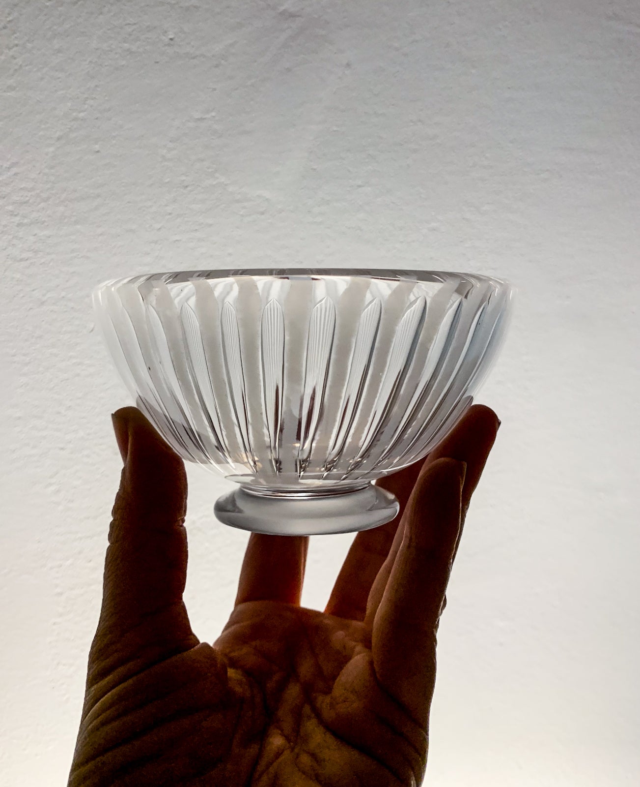 Orrefors Edvin Öhrström | Ariel Art glass object & bowl