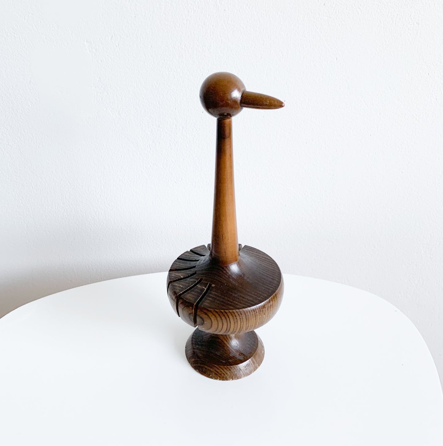 Wooden Bird Figurine 1970s | Paavo Asikainen