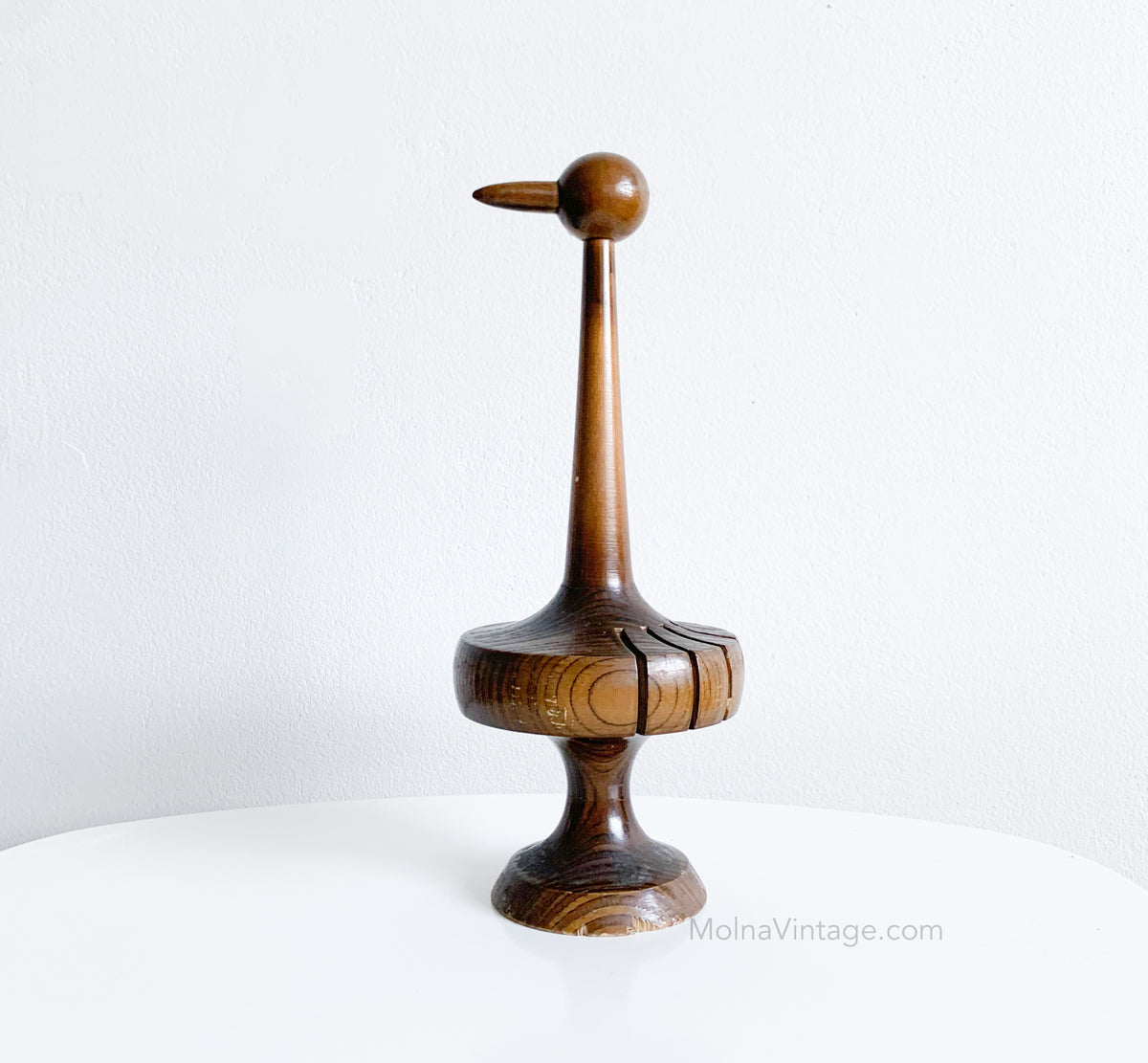 Wooden Bird Figurine 1970s | Paavo Asikainen