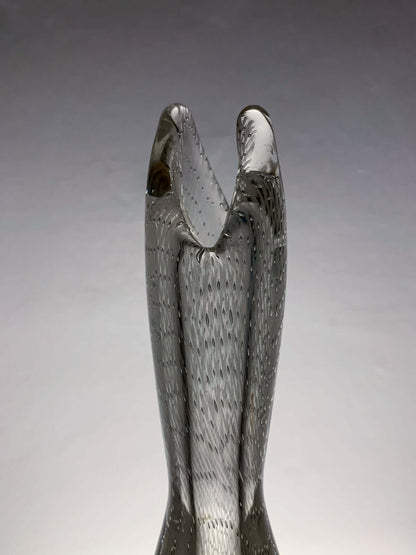 Mikko Helander Humppila | Bullicante crystal vase, Signed