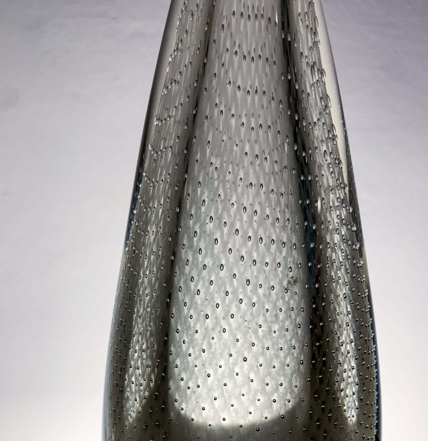 Mikko Helander Humppila | Bullicante crystal vase, Signed