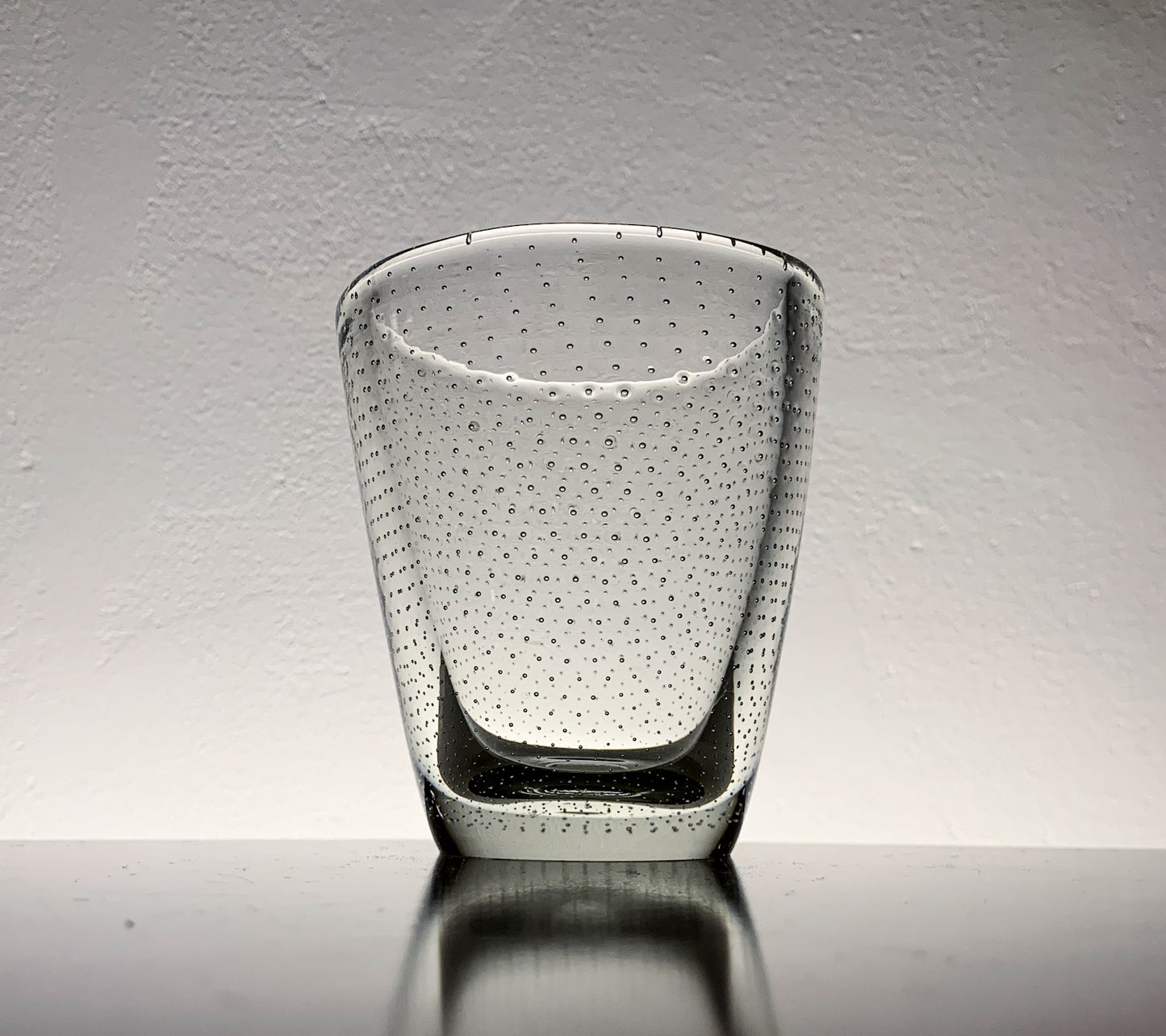 Gunnel Nyman | GN3 Bubble Glass Vase, Signed