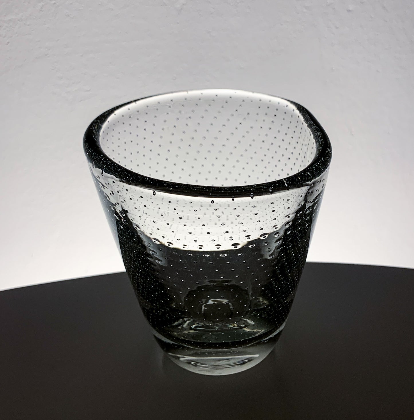 Gunnel Nyman | GN3 Bubble Glass Vase, Signed