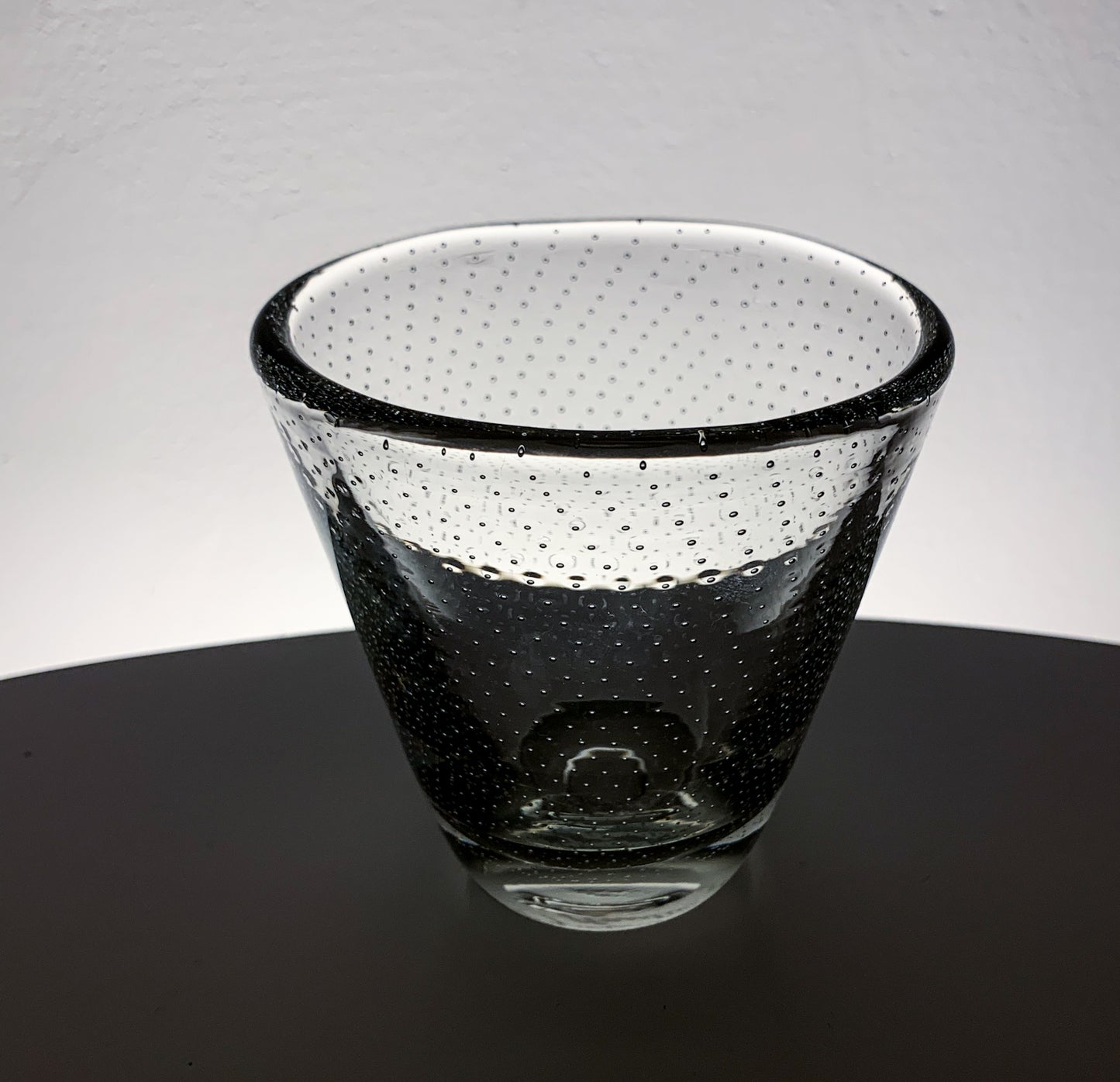 Gunnel Nyman | GN3 Bubble Glass Vase, Signed