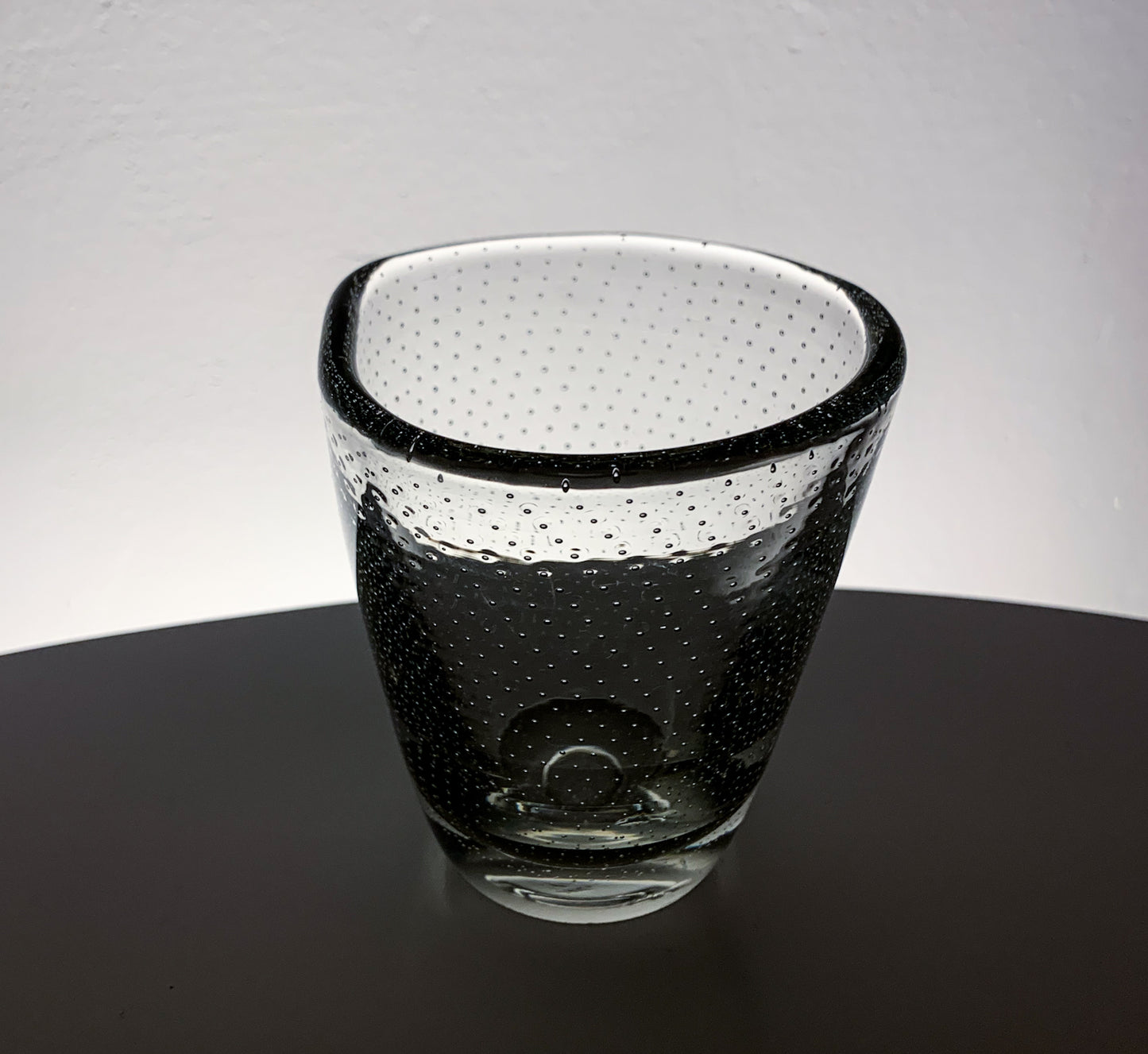 Gunnel Nyman | GN3 Bubble Glass Vase, Signed